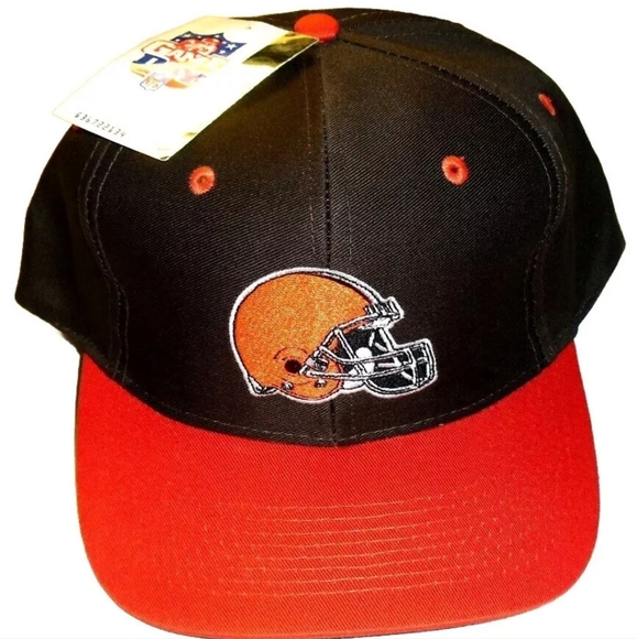 Cleveland Browns Vintage 90s Mens Logo Athletic Snapback hat New Tags Nfl Kosar - Picture 1 of 4